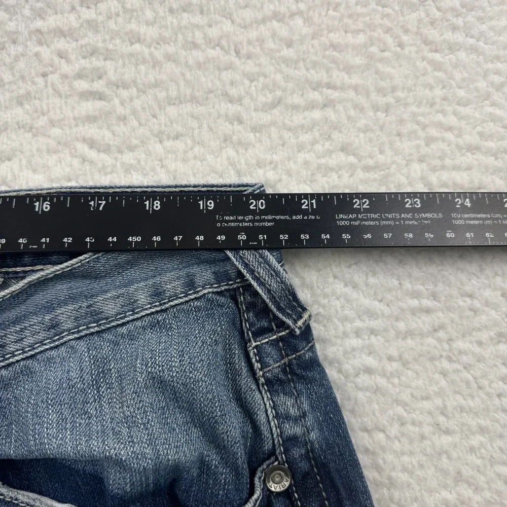 Ariat M2 Bootcut Jeans Mens 42x34 Blue Denim 5 Pockets High Rise Relaxed Fit